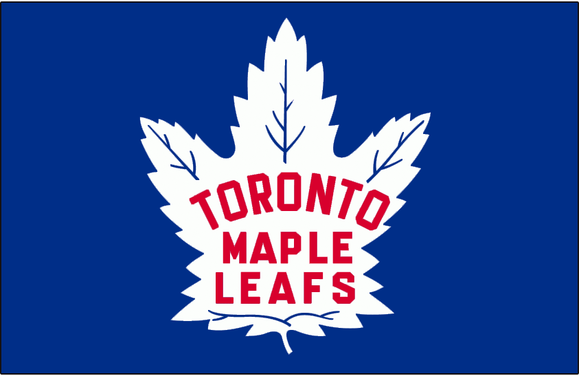 Toronto Maple Leafs 1945-1948 Jersey Logo DIY iron on transfer (heat transfer)